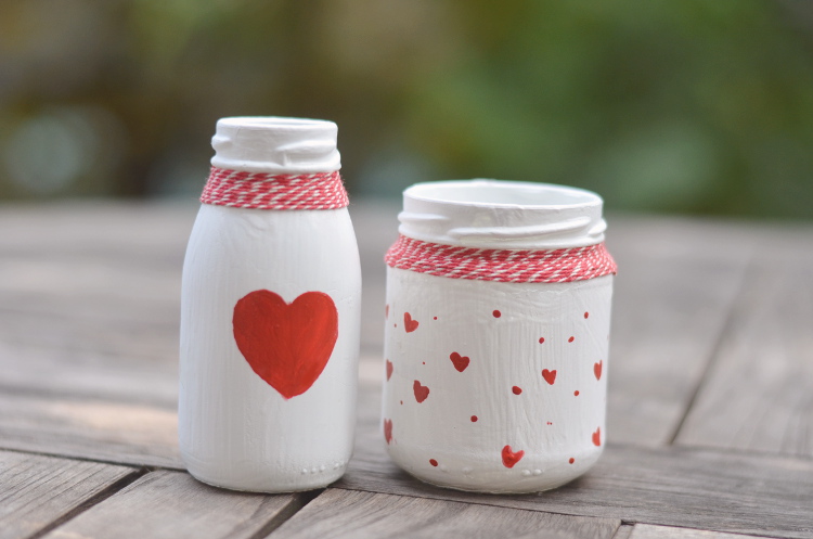 Upcycling von Schraubgläsern