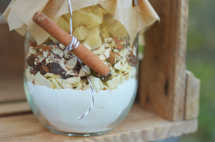 Rezepte für Backmischungen im Glas