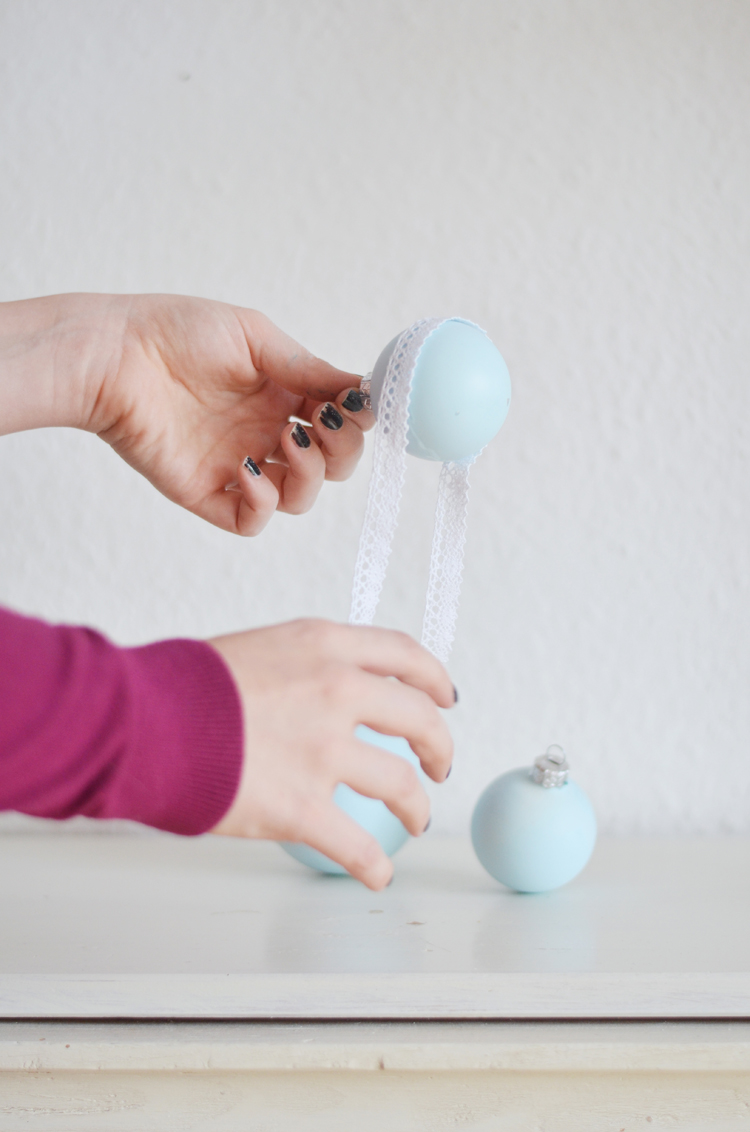 DIY: Alten Weihnachtsbaumschmuck verschönern