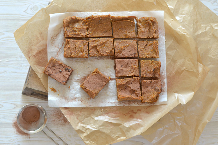 Rezept vegane Süßkartoffel Brownies
