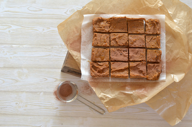 Rezept vegane Brownies mit Süßkartoffel