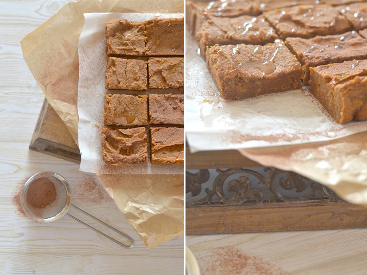 Rezept vegane Brownies mit Süßkartoffel