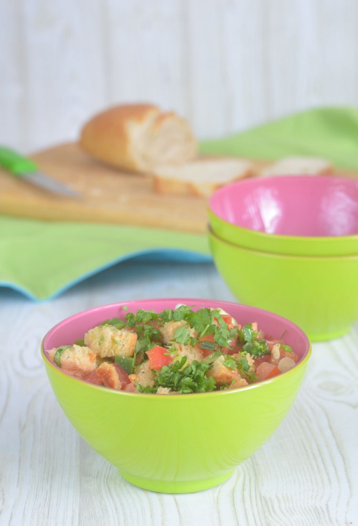 Rezept Mediterraner Brotsalat