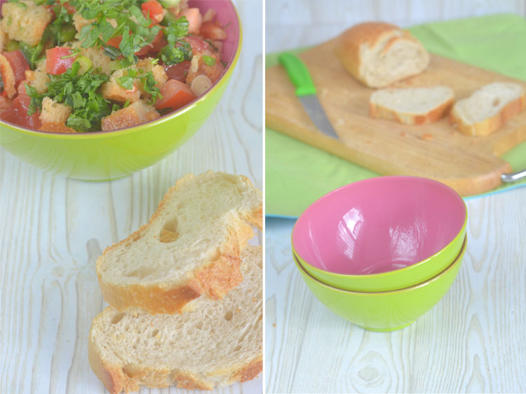 Rezept Mediterraner Brotsalat