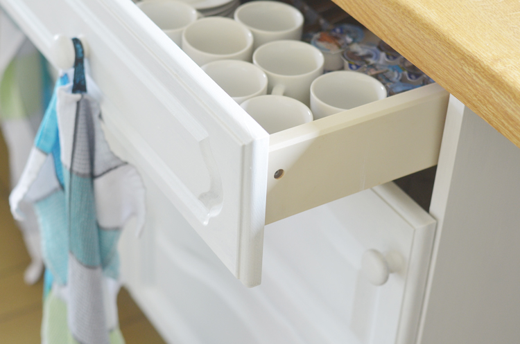 Alte Küche weiß streichen