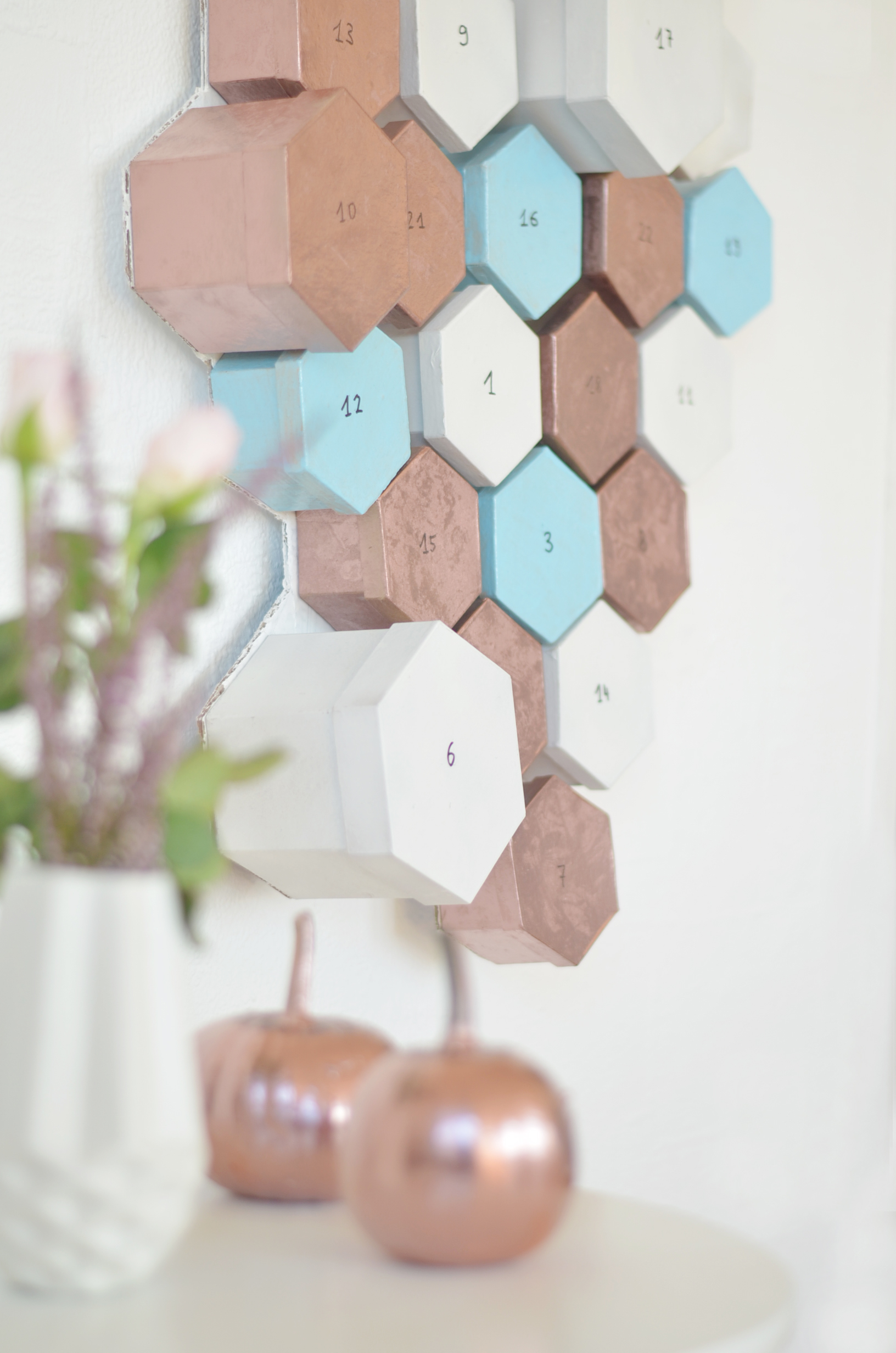 Adventskalender selber basteln