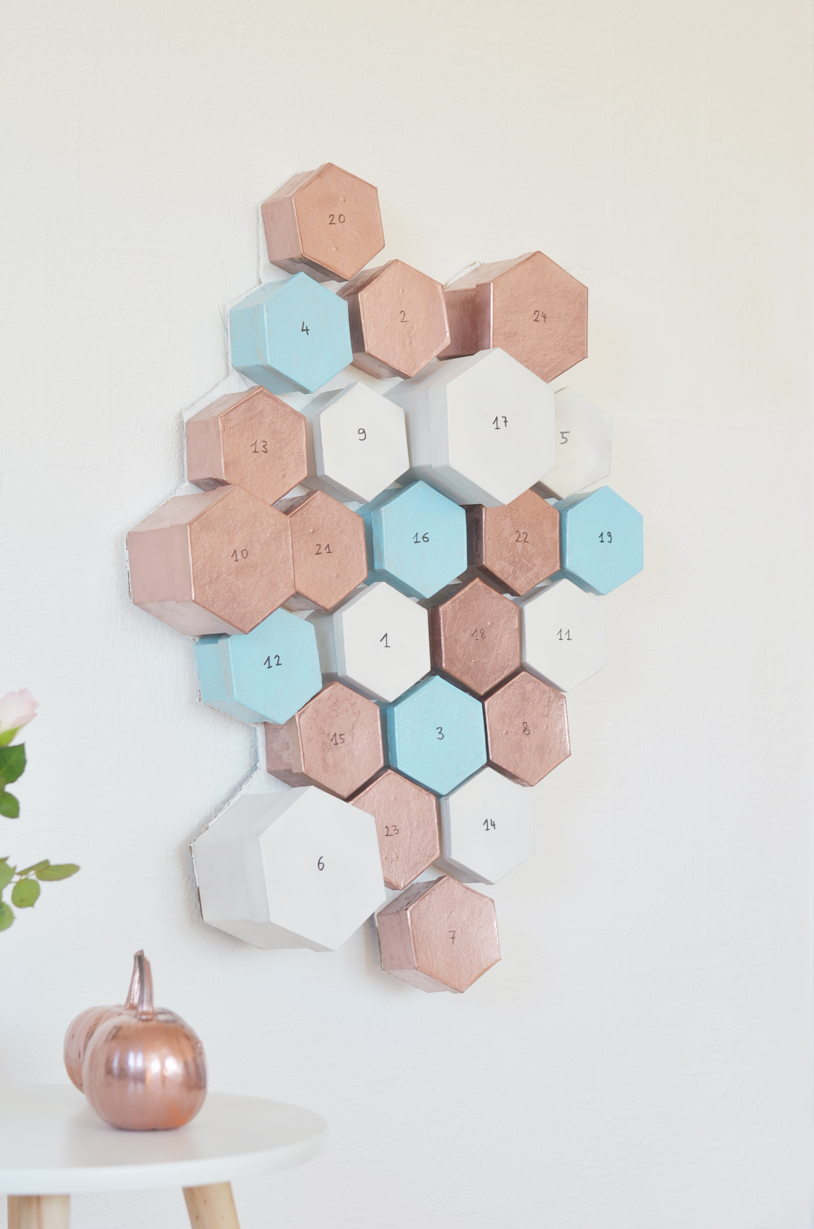 Adventskalender selber basteln