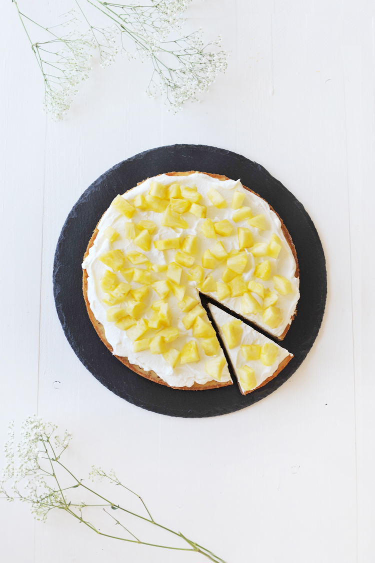 Rezept Limetten Ananas Tarte