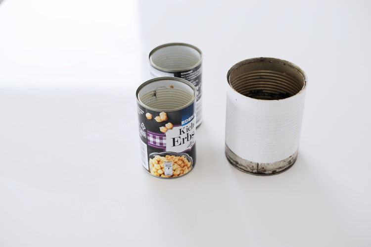 Stiftehalter aus Dosen basteln