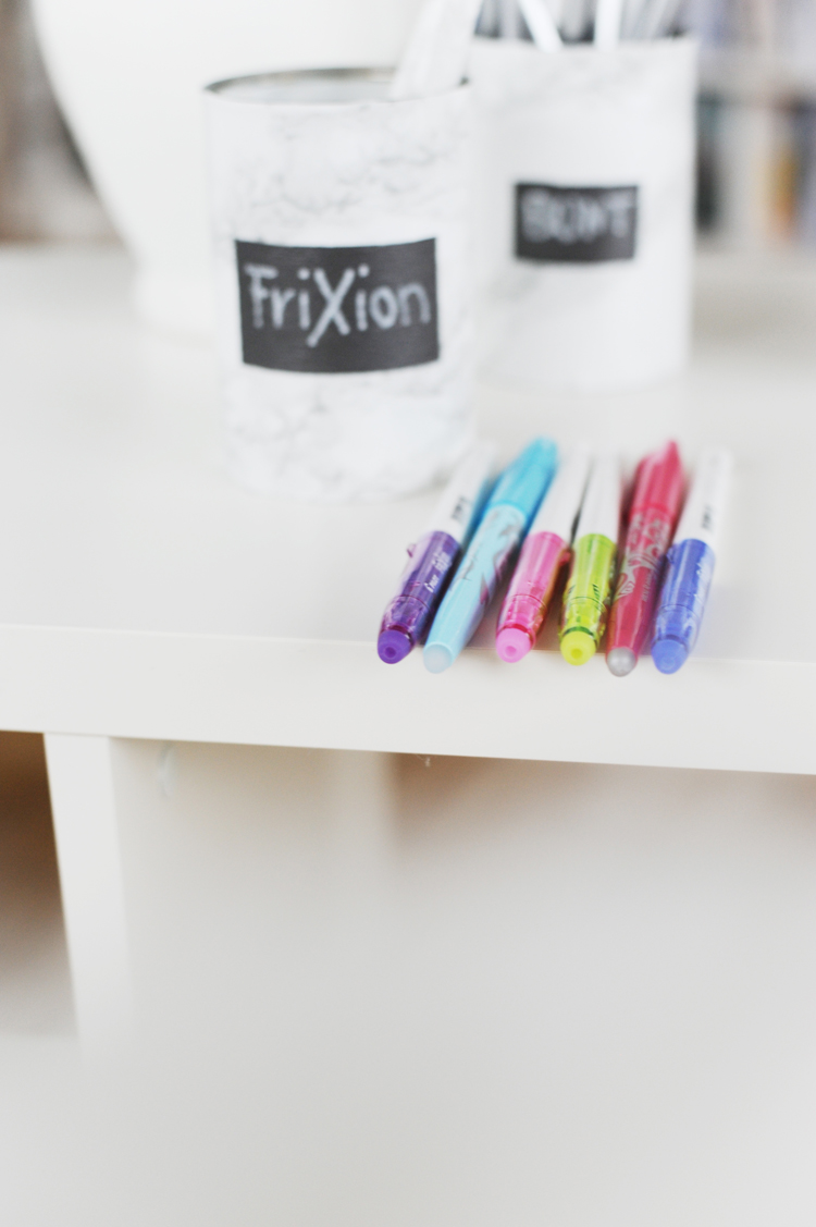 Stiftehalter aus Dosen basteln