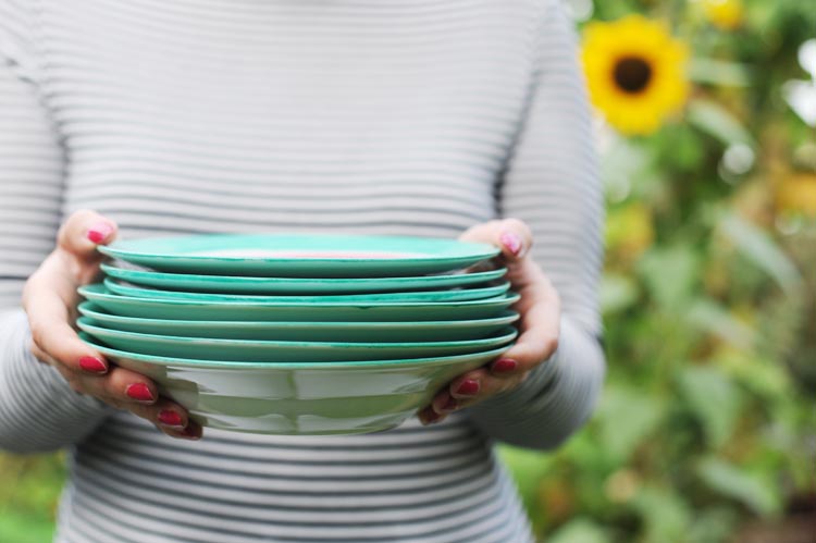 DIY: Handbemaltes Wassermelonen Geschirr