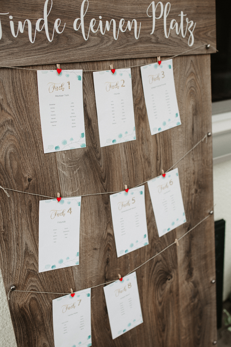 Tischdeko Eukalyptus Hochzeit