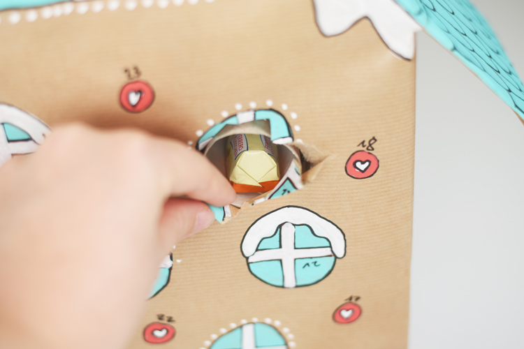 Adventskalender-basteln-klopapierrollen