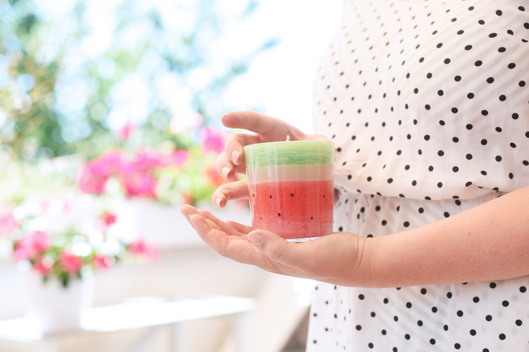DIY Kerze im Glas